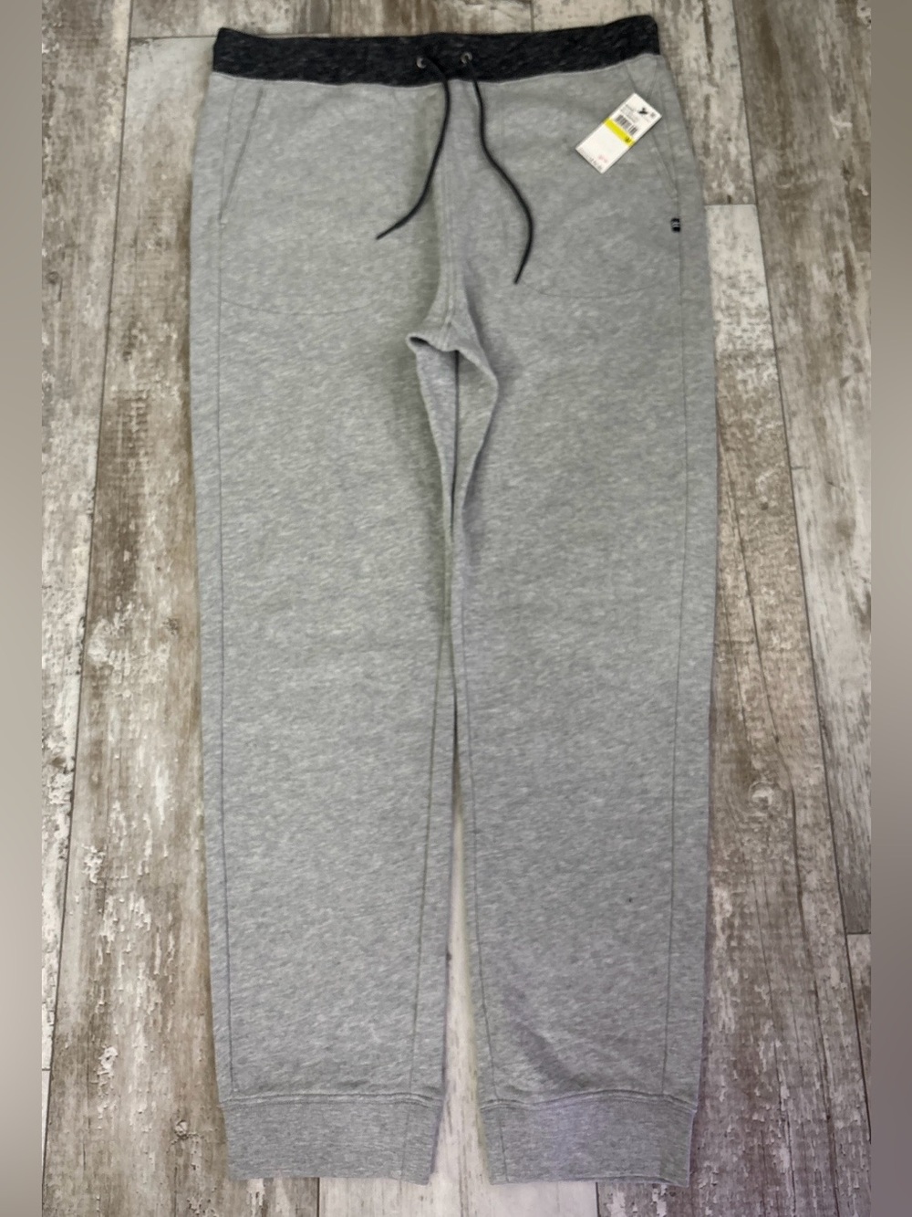 Nautica Heather Gray Jogger with Black Waistband